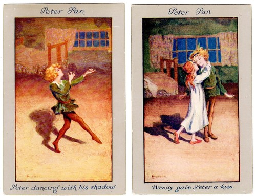 Postcards peter pan - peter, group
