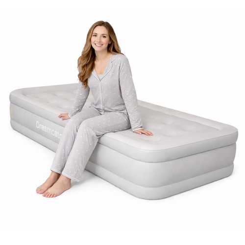 Single air bed - bed, inflatable