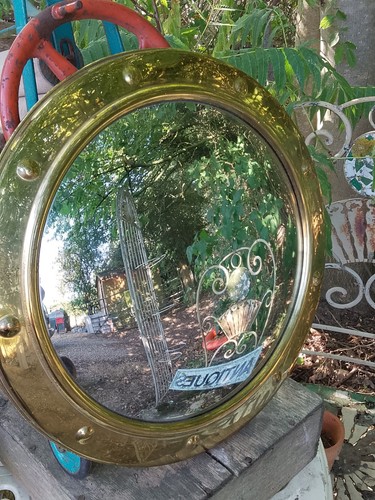 Large vintage linton brass - large, 15"