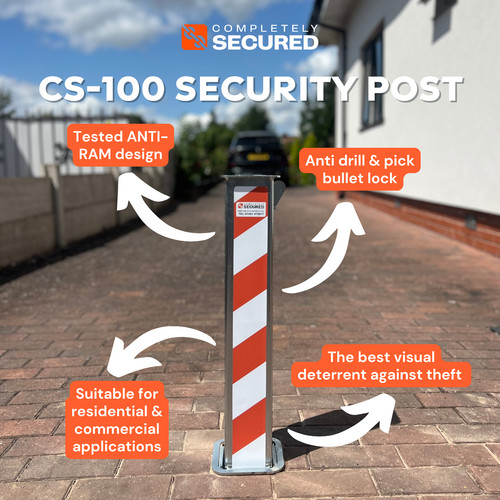100 telescopic bollard - cs-100,