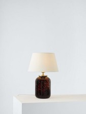 John Lewis Bedside Natural Table Lamp, Tortoise  Ex Display