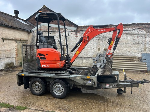 2020 kubota u17 965hrs - u17-3a,