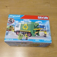 playmobil recycling truck Bin