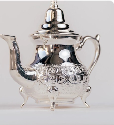 Moroccan handmade teapot - moroccan,