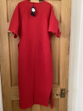 Boohoo Women's Red Dress Size