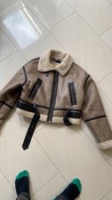 Zara Mink Double Faced Short