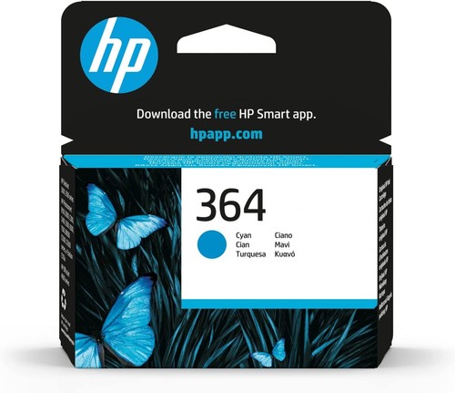 Genuine 364 cyan ink - genuine, hp