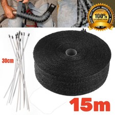 15M Titanium Black Heat Wrap