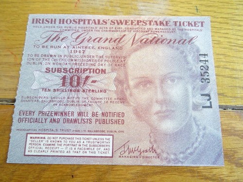 Original irish sweepstake - irish,