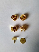 wholesale tie tacks scatter blank butterfly pin back clasp findings brooches ins