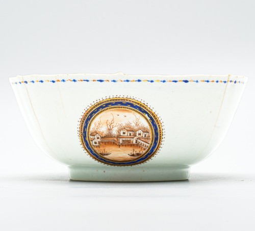 Chinese export american - chinese, bowl