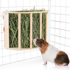 Wooden Guinea Pig Hay Feeder