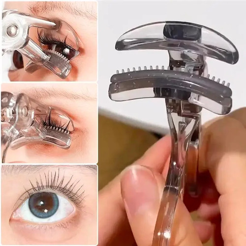 Waterproof dual eyelash - dual, curler