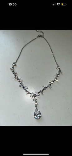 Diamanté necklace costume - diamanté,