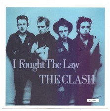 THE CLASH ENGLISH I FOUGHT THE LAW 7-INCH VINYL SINGLE RECORD PUNK NEW WAVE