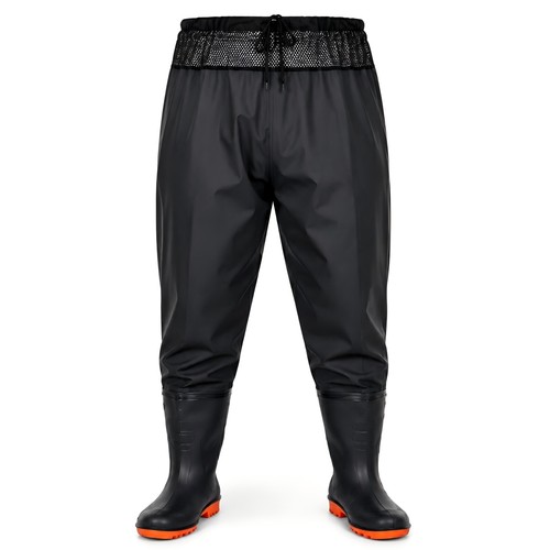 Fishing waders with - with, boots