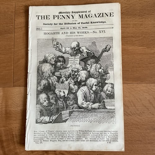 Antique print article 1835 - antique,