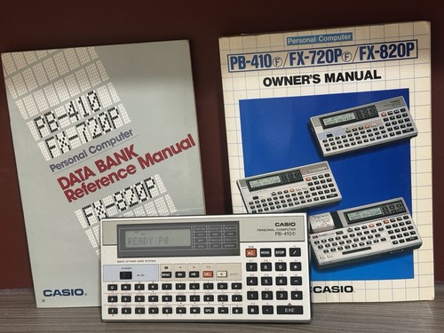 Rare casio 410f - casio, pb-410f