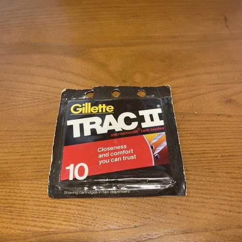Gillette trac twin shave - ii,