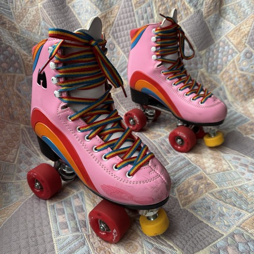 Moxi rainbow roller skates - roller,