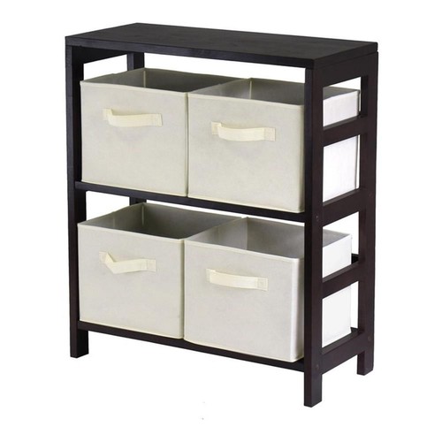 Winsome capri section shelf - 2-section,