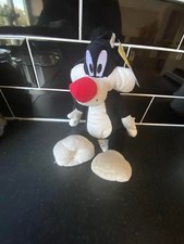Sylvester The Cat Looney Tunes Plush Soft Toy Boots Cartoon Network