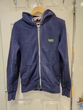 Mens Navy Blue Superdry Orange