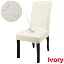 Stretch PU Leather Dining