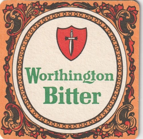 Beer mat worthington brewery - mat,