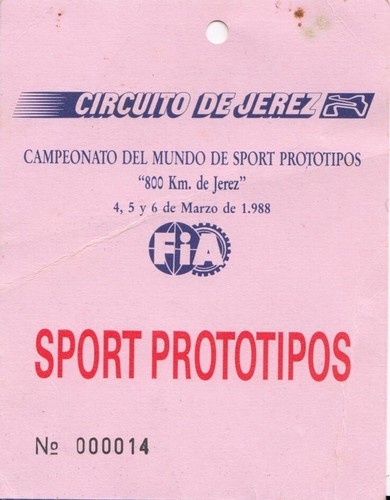 1988 jerez 800km sport - 1988,