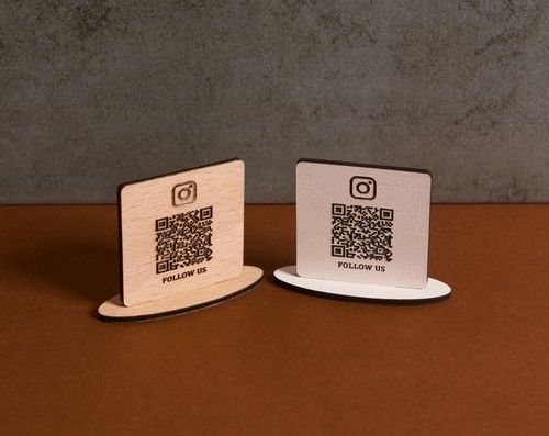 Instagram code plaque - qr,