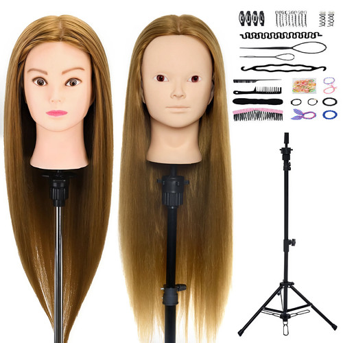 Salon long training head - 24'',
