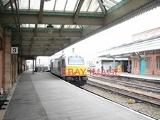 PHOTO  WREXHAM & SHROPSHIRE RAILWAY TRAIN DEPARTING FROM SHREWSBURY THE REAR LOC