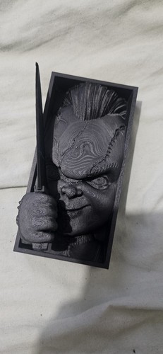 Printed chucky wall - 3d,