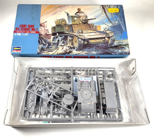 Hasegawa mt3 light tank - light, m3