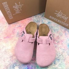 Birkenstock Boston × Stussy