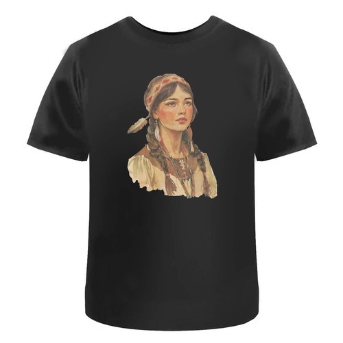 Native american woman unisex - 'native,