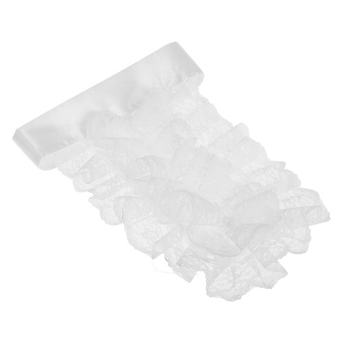 Durable detachable white lace - white,