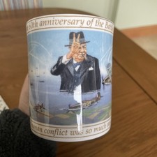Peter Jones Of Wakefield Ltd Edition 60th Anniversary Battle Of Britain Mug WW2
