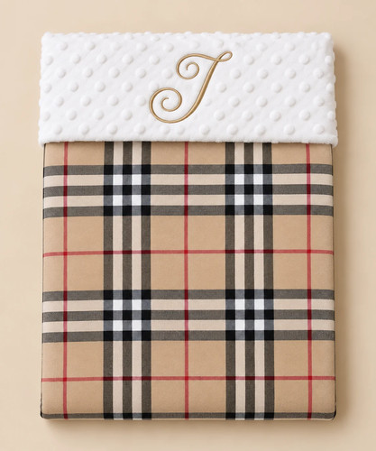 Gold tartan luxury - gold,