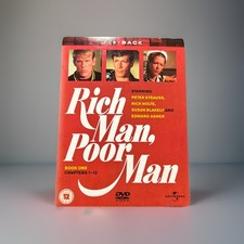 Rich Man Poor Man 1976 DVD Book One Chapters 1-12 - 3 Disc Set Nock Nolte