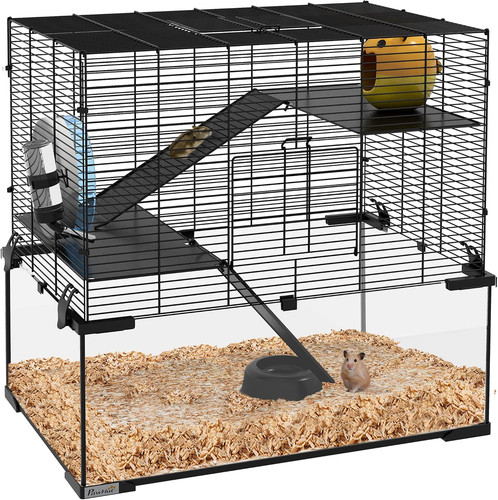 Pawhut tiers hamster - pawhut, 3