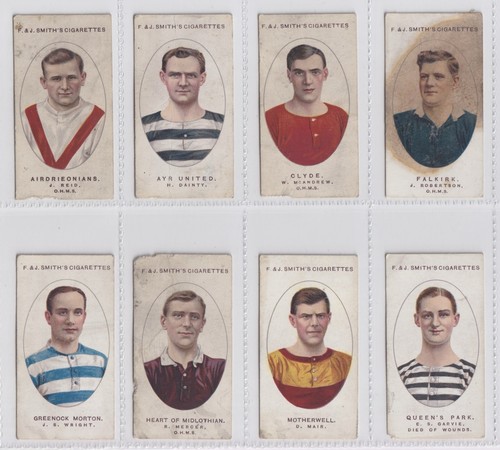 Cigarette cards football - cards,