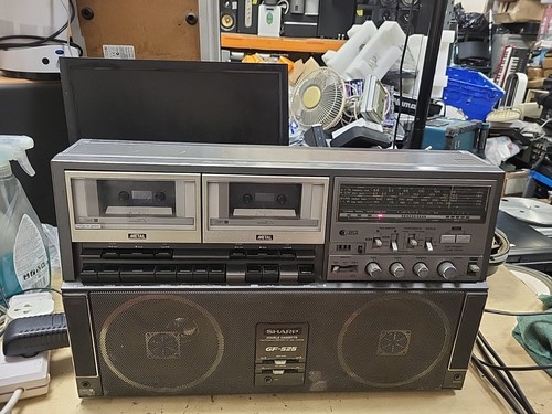 Vintage sharp 525 - gf-525, double