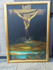 Christ of Saint John of The Cross Painting by Ivan Baptie Canvas Wall Art