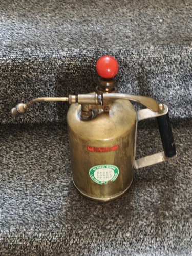 Vintage brass paraffin - vintage, blow