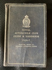 Royal Automobile Club Guide