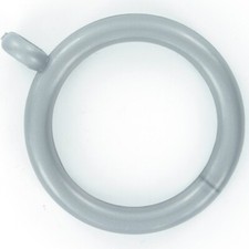 Curtain Rod Rings Grey Plastic