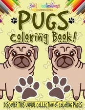 PUGS COLORING BOOK! DISCOVER