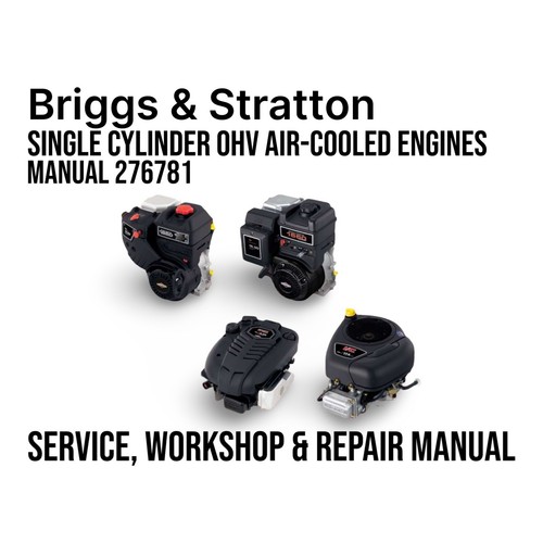 Briggs stratton single - briggs, &